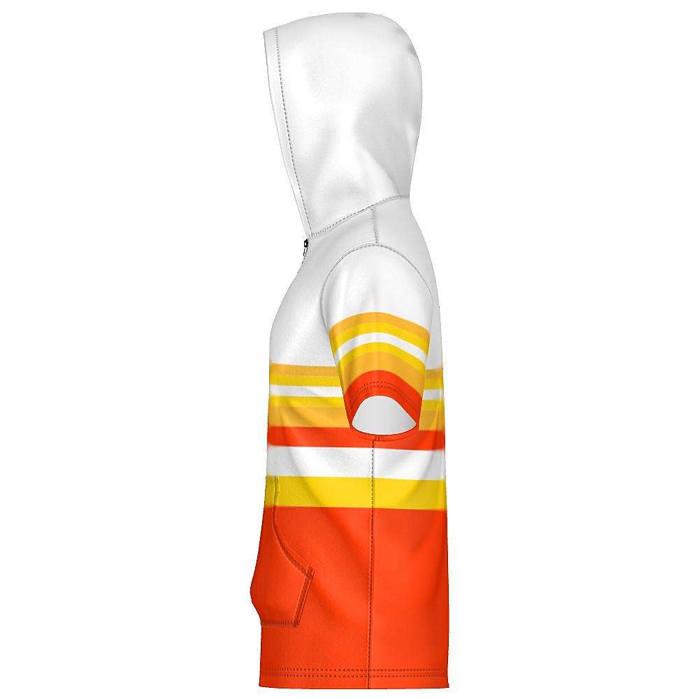Sunrise Unisex 1/4 Zip Hoodie Short Sleeve
