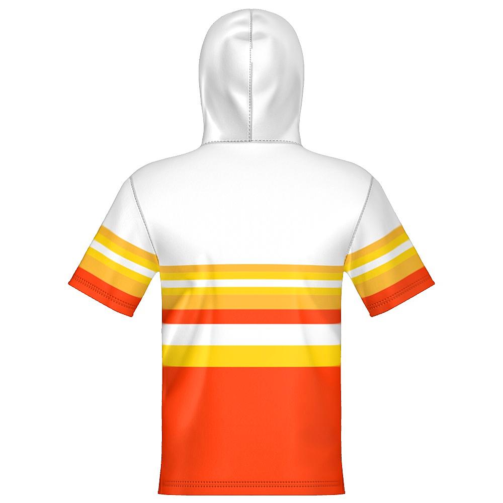 Sunrise Unisex 1/4 Zip Hoodie Short Sleeve