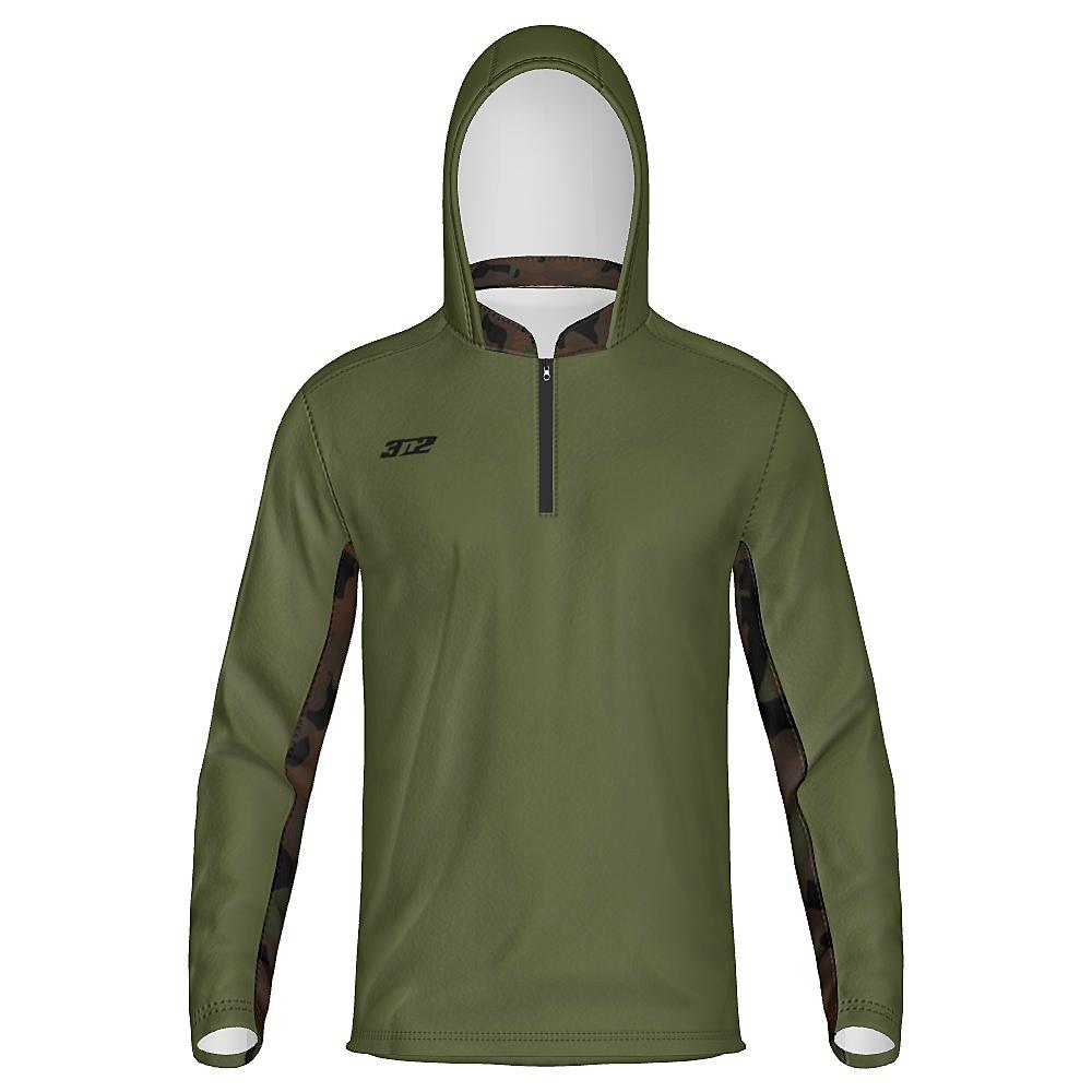 Camo Unisex Long Sleeve Diamond Hoodie