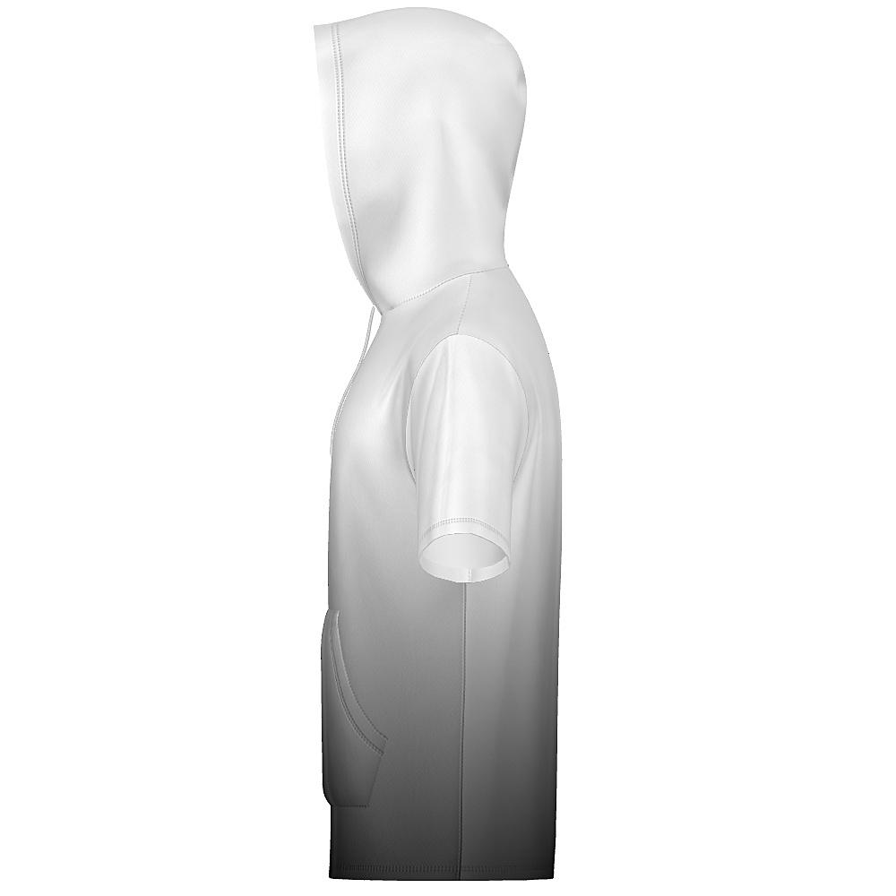 Gradient Unisex Short Sleeve Hoodie
