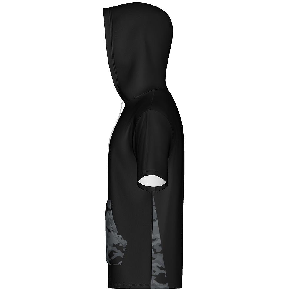 Camo Unisex Short Sleeve Hoodie
