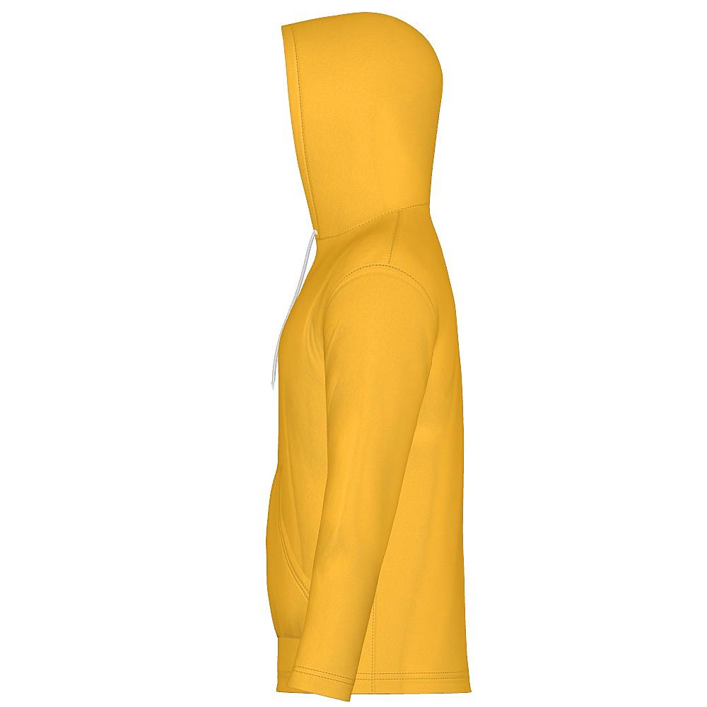 Solid Unisex Long Sleeve Hoodie