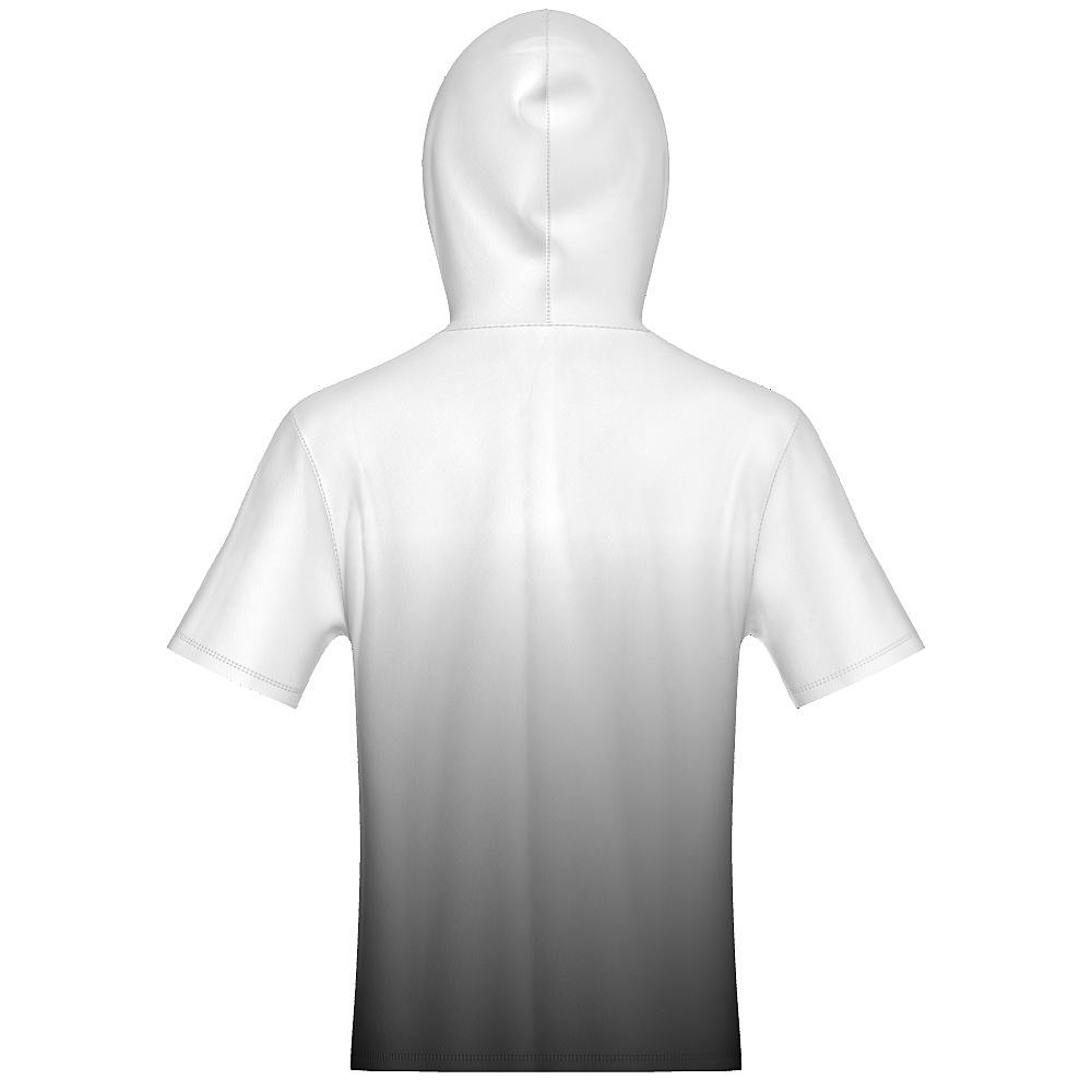 Gradient Unisex Short Sleeve Hoodie