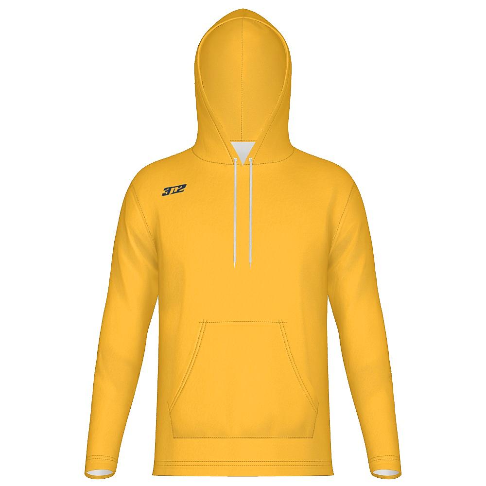 Solid Unisex Long Sleeve Hoodie