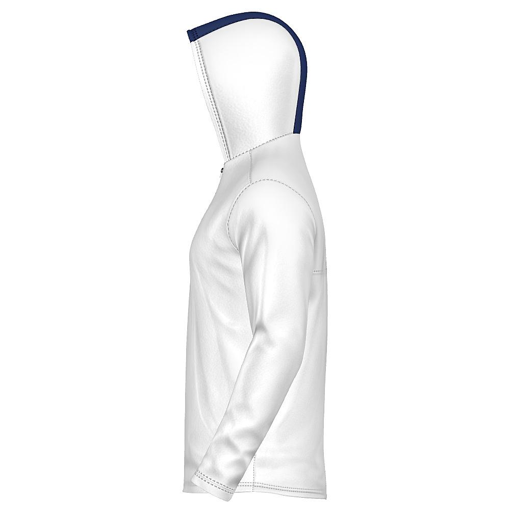 Two Tone Unisex Long Sleeve Diamond Hoodie