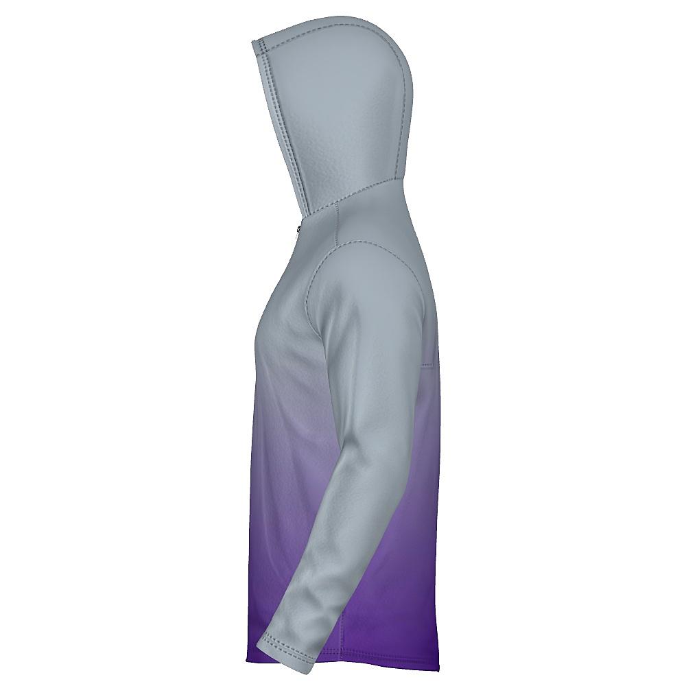 Gradient Unisex Long Sleeve Diamond Hoodie