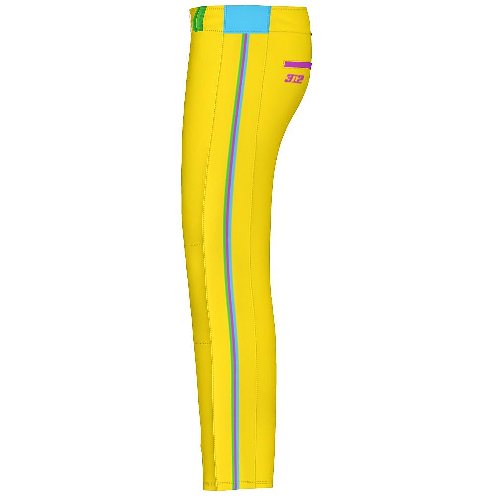 Neon Mens Classic Fit Triple Pipe 2-Tone Pant