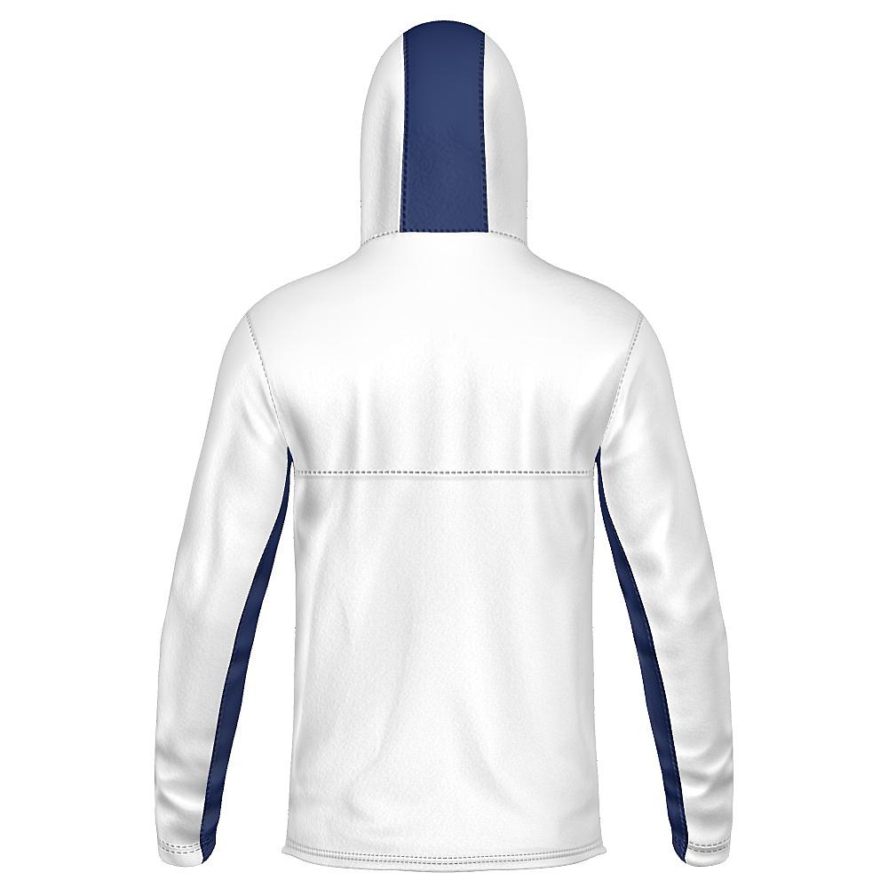 Two Tone Unisex Long Sleeve Diamond Hoodie