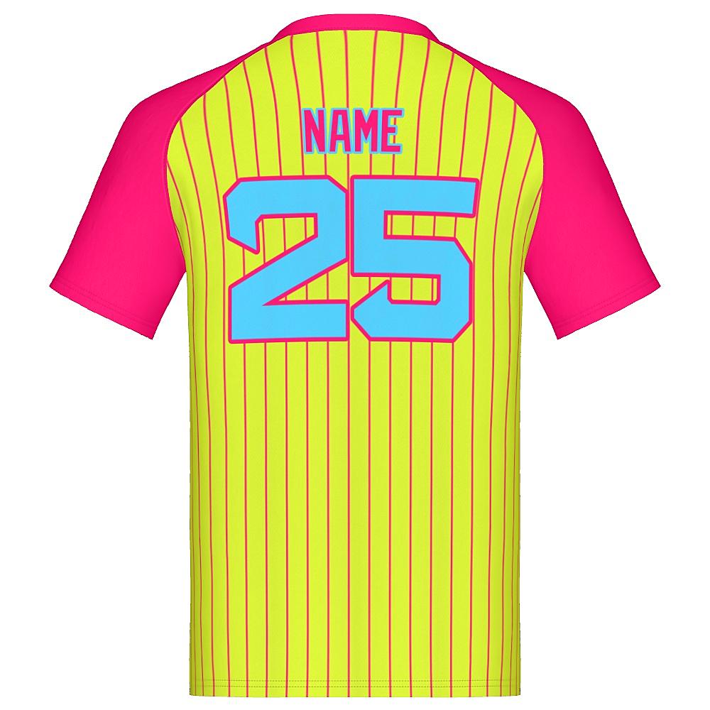 Neon Men's Raglan Pinstripe VN