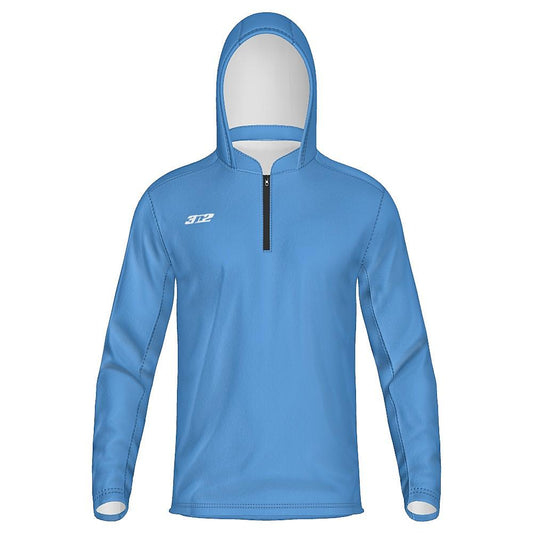 Solid Unisex Long Sleeve Diamond Hoodie