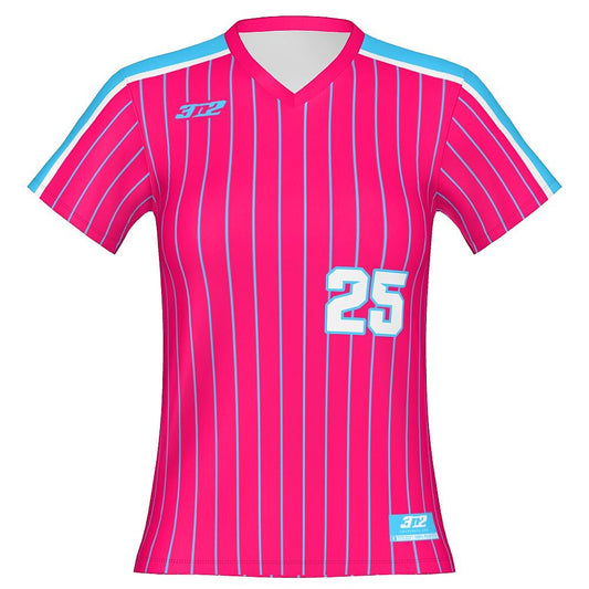 Neon Women's Pinstripe Panel VN