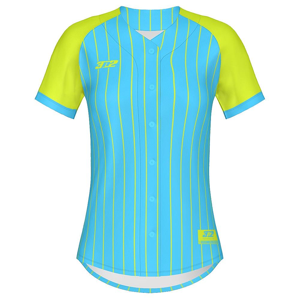 Neon Women's Raglan Pinstripe FB