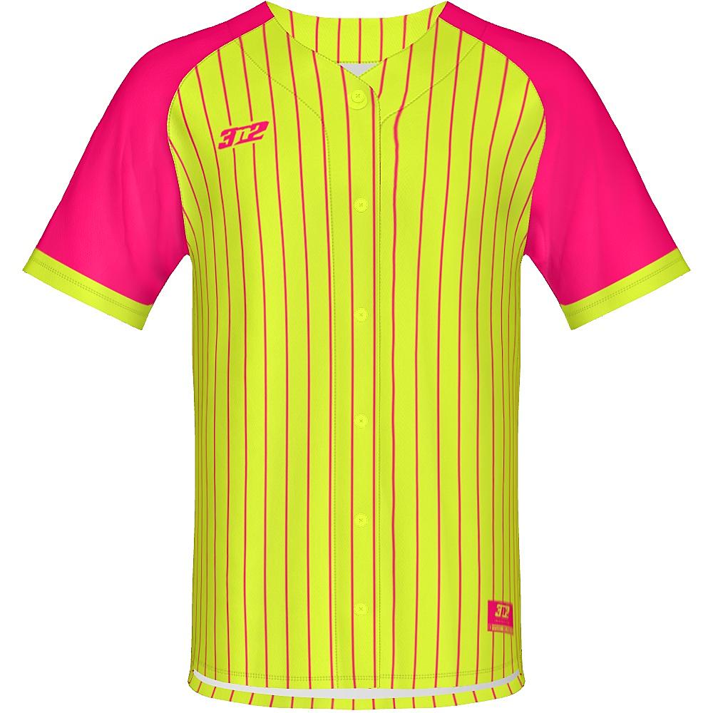 Neon Men's Raglan Pinstripe FB